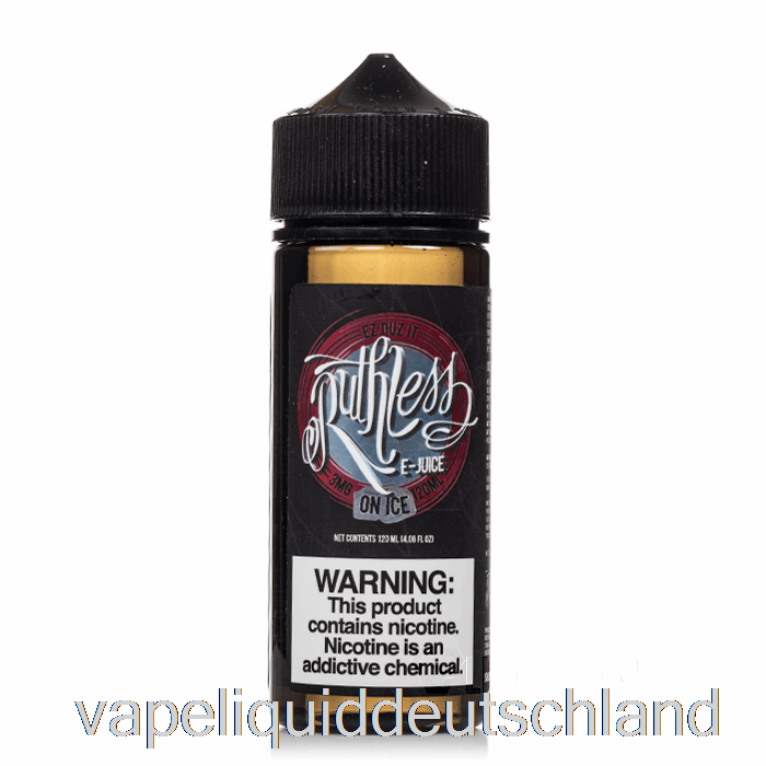 Ez Duz It On Ice – Rücksichtsloser Dampf – 120 Ml 3 Mg Vape Deutschland